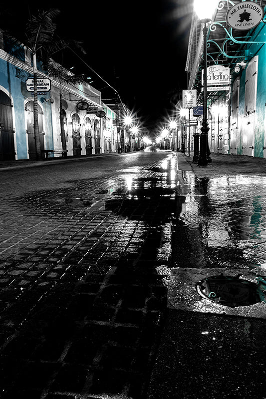 Blue Main Street Nights